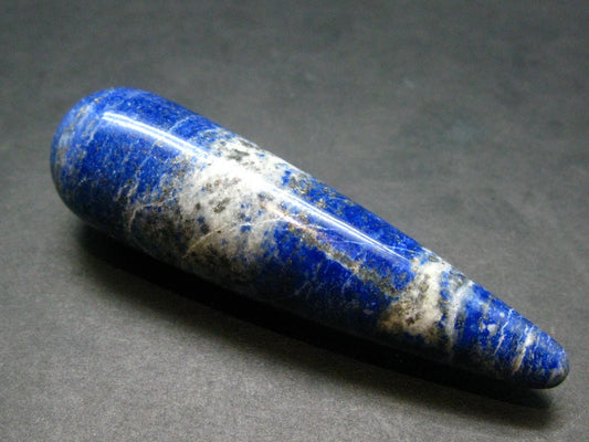 Lapis Lazuli Lazurite Wand From Afghanistan - 2.7"