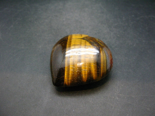 Tiger Eye Heart From Brazil - 2.0"