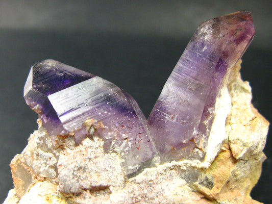 Rare Brandenberg Brandberg Amethyst Quartz Cluster From Namibia - 3.0"