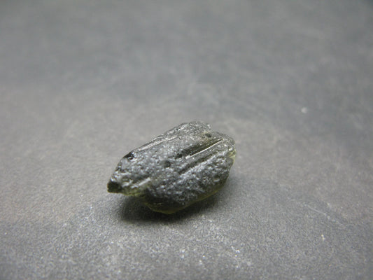Moldavite Tektite Raw Piece from Czech Republic - 0.6" - 5.0 Carats - 1.0 Grams