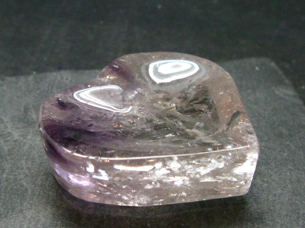 Amazing Natural Amethyst Heart from Brazil - 1.9" - 62.39 Grams