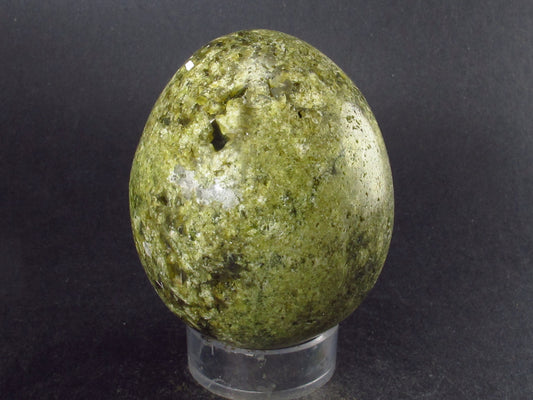 Nice Rare Epidote Egg From Peru - 2.6"