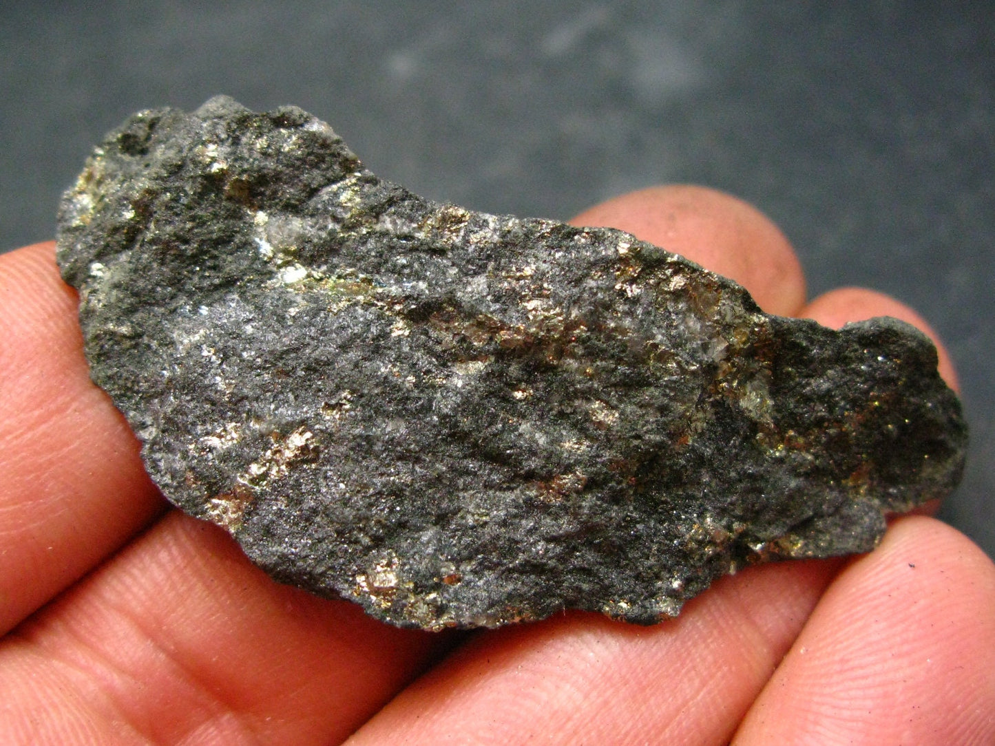 Healers Gold Pyrite With Magnetite Raw Stone From USA - 2.2" - 20.6 Grams