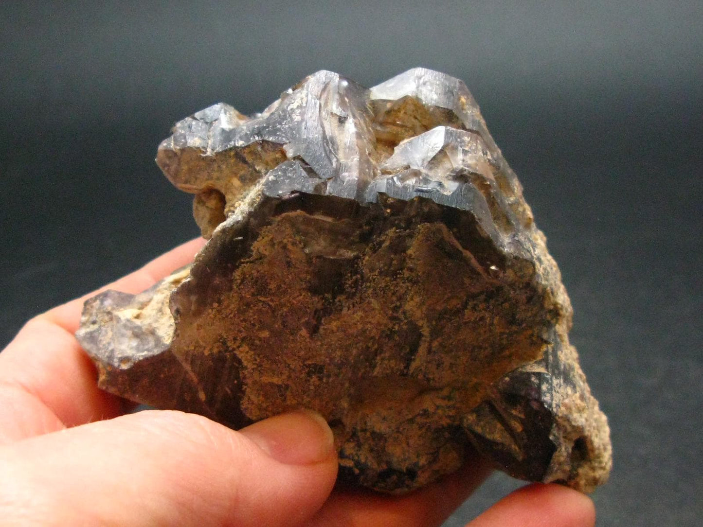 Rare Brandenberg Brandberg Amethyst Quartz Crystal From Namibia - 3.0"