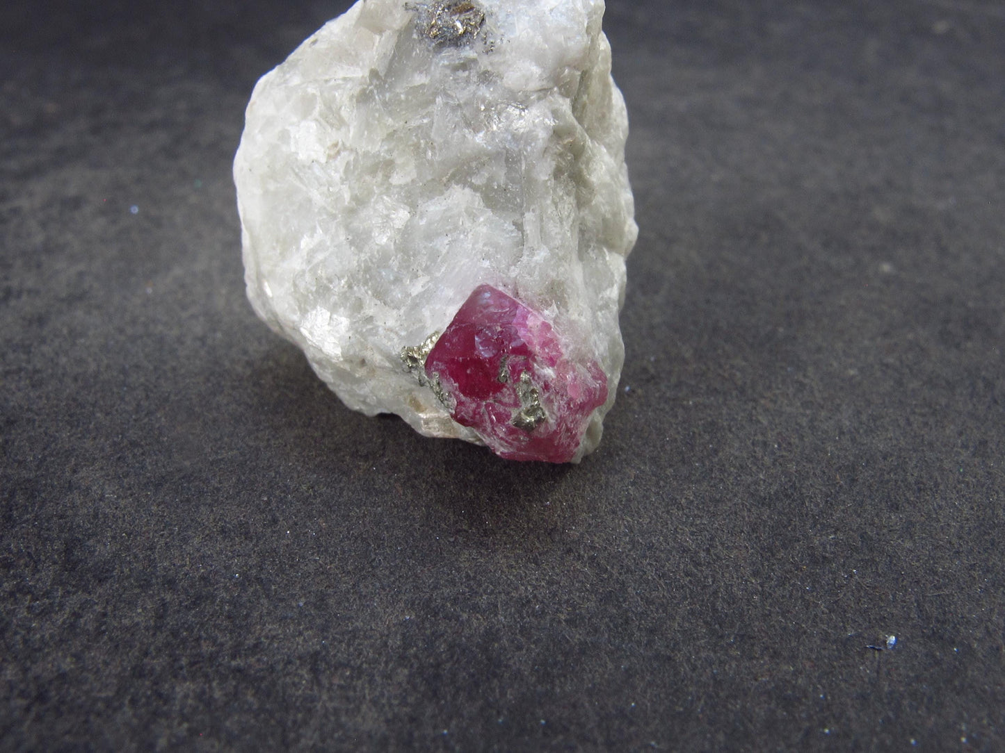 Ruby Cluster on Matrix from Afghanistan - 0.8" - 7.5 Grams