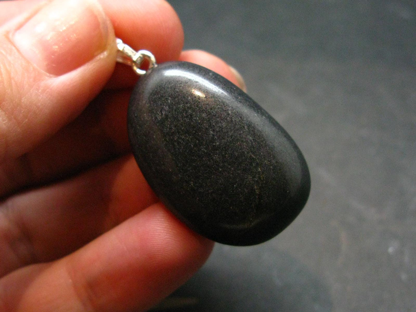 Rare ISUA Stone Silver Pendant From Greenland - 1.5" - 18.34 Grams