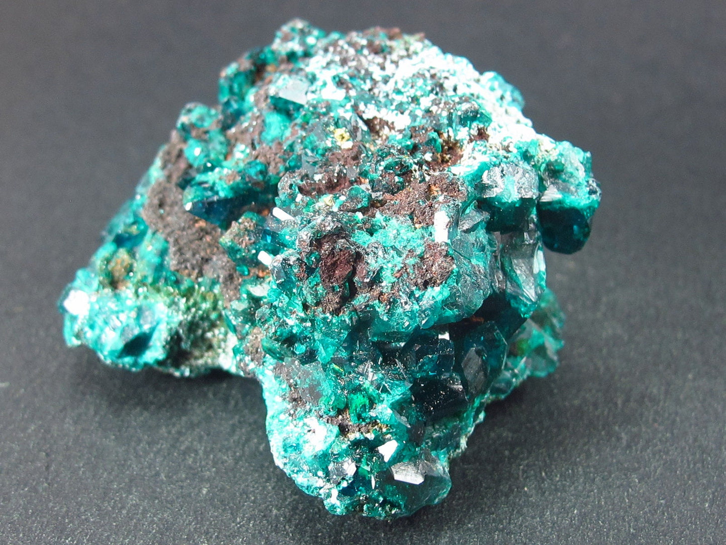Very Nice Dioptase Cluster from Congo - 2.2"