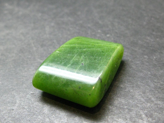 Nephrite Jade 1.2" Pendant From Canada (Metal Free) - 15.46 Grams