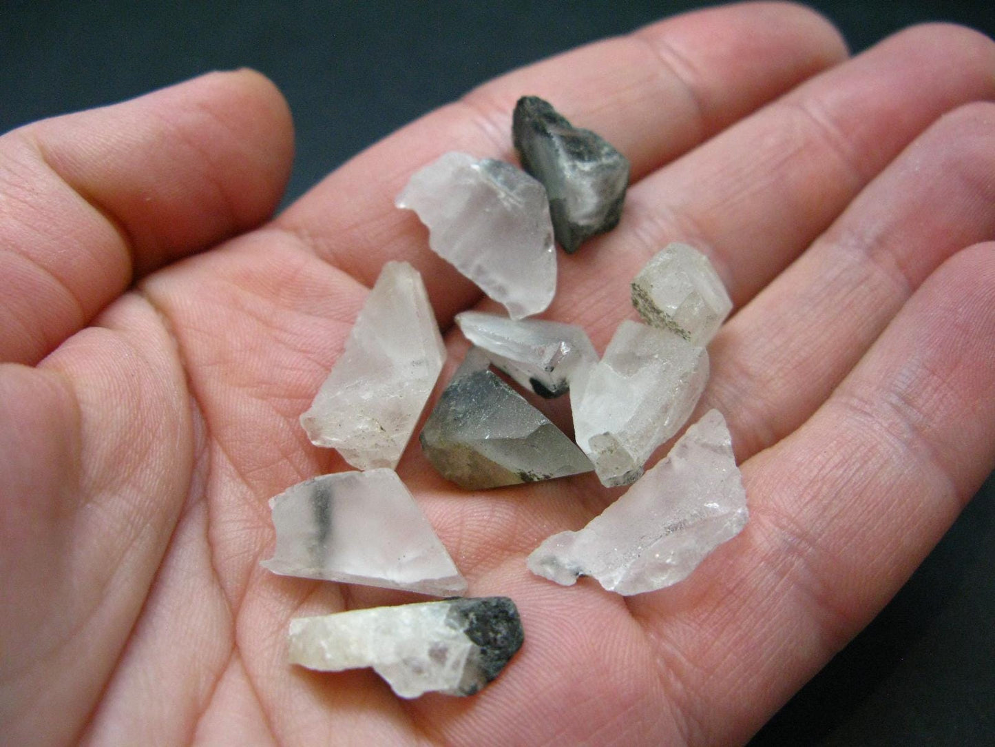 Lot of 10 Phenakite Phenacite Crystals From Brazil - 57.10 Carats