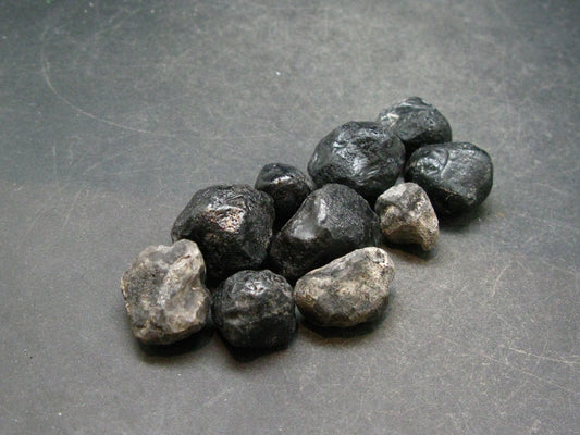 Lot of 10 Apache Tears Obsidian From Mexico - 50 Grams