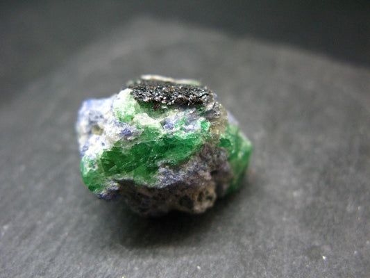 Tsavorite Tsavolite Garnet Cluster From Tanzania - 17.53 Grams - 1.1"