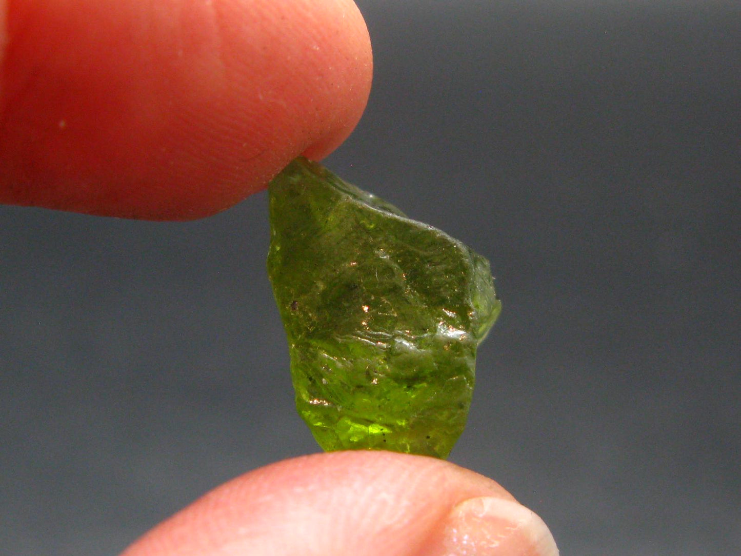 Rare 12.0 Carat Gem Peridot Olivine Crystal from Arizona, USA - 0.7"