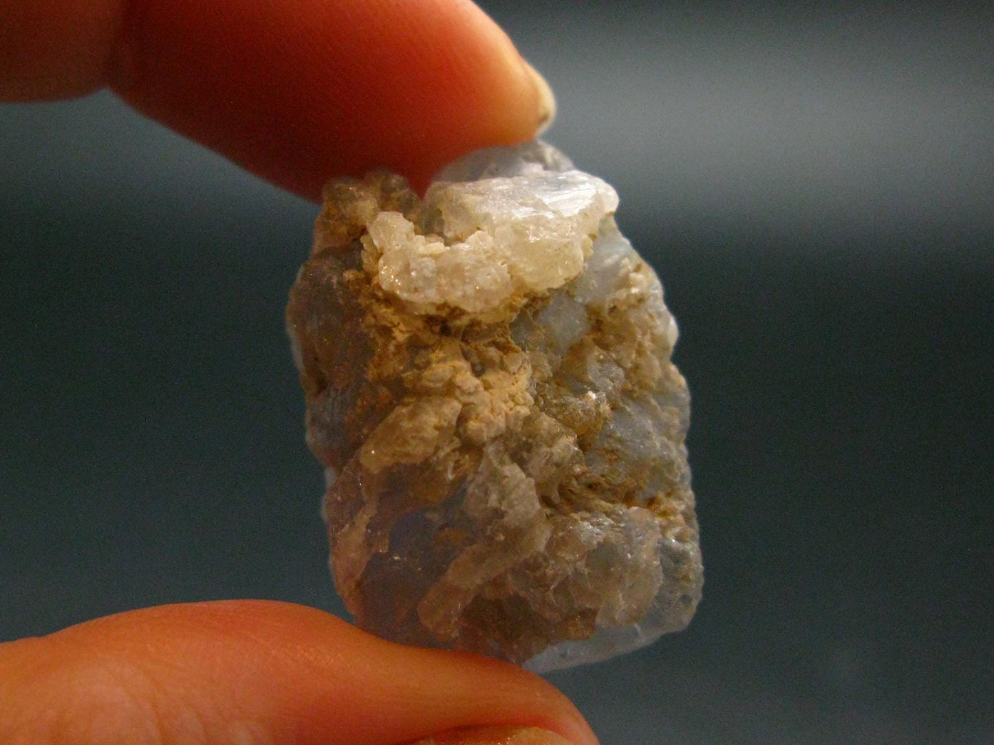 Rare Gray Herderite Crystal from Africa - 1.0" - 11.03 Grams