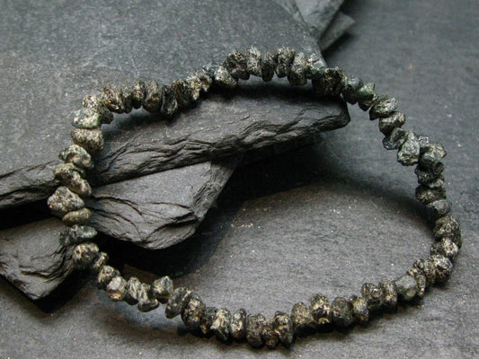 Alexandrite Chrysoberyl Genuine Bracelet ~ 7 Inches ~ 6mm Crystal Beads