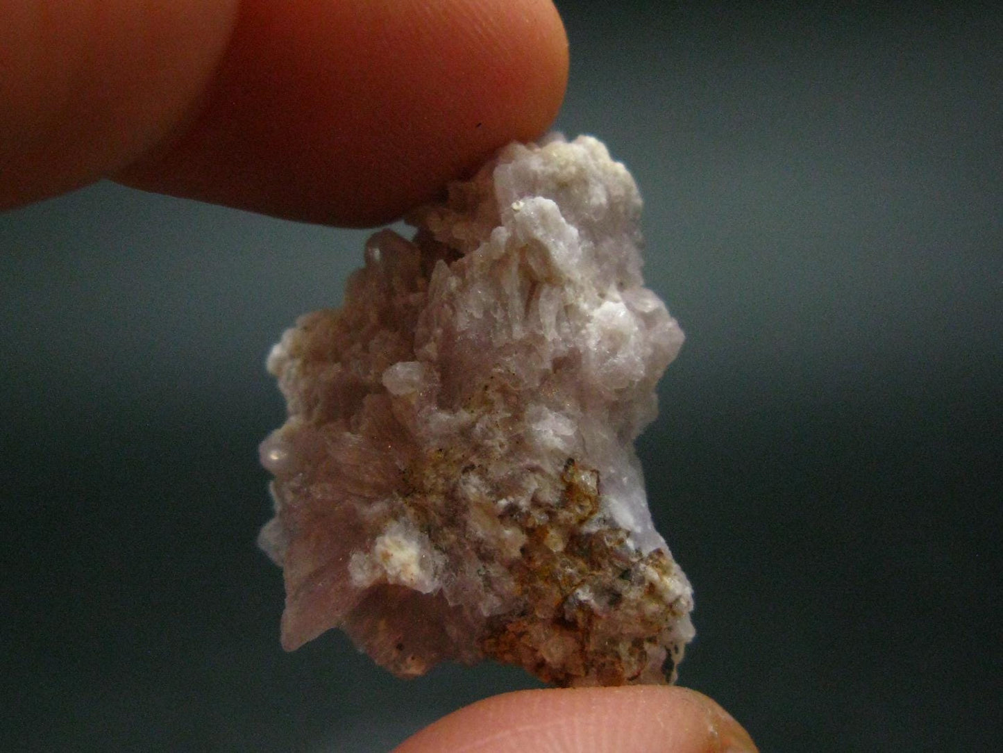 Rare Purple Creedite Cluster From China - 1.0" - 5.60 Grams