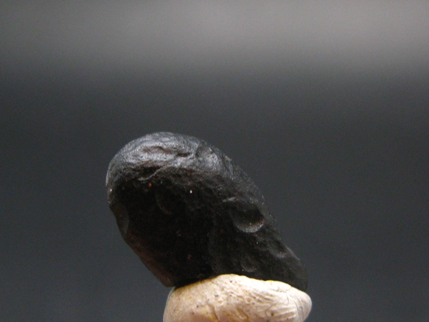 Rare Saffordite Cintamani Stone Pseudotektite Piece from Arizona USA - 7.10 Carats - 0.6"
