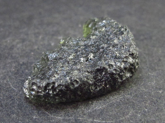 Rare Moldavite Tektite Raw Piece From Czech Republic - 1.3" - 6.7 Grams
