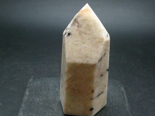 Nice Golden Amblygonite Obelisk from Brazil - 211.38 Grams - 3.4"