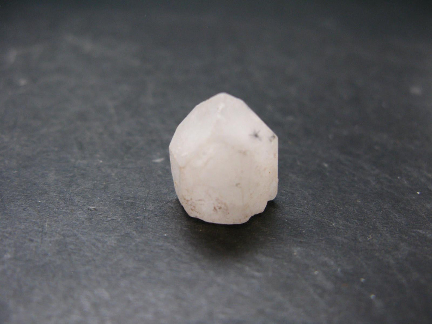 Hollandite in Quartz Crystal from Madagascar - 0.7" - 3.79 Grams