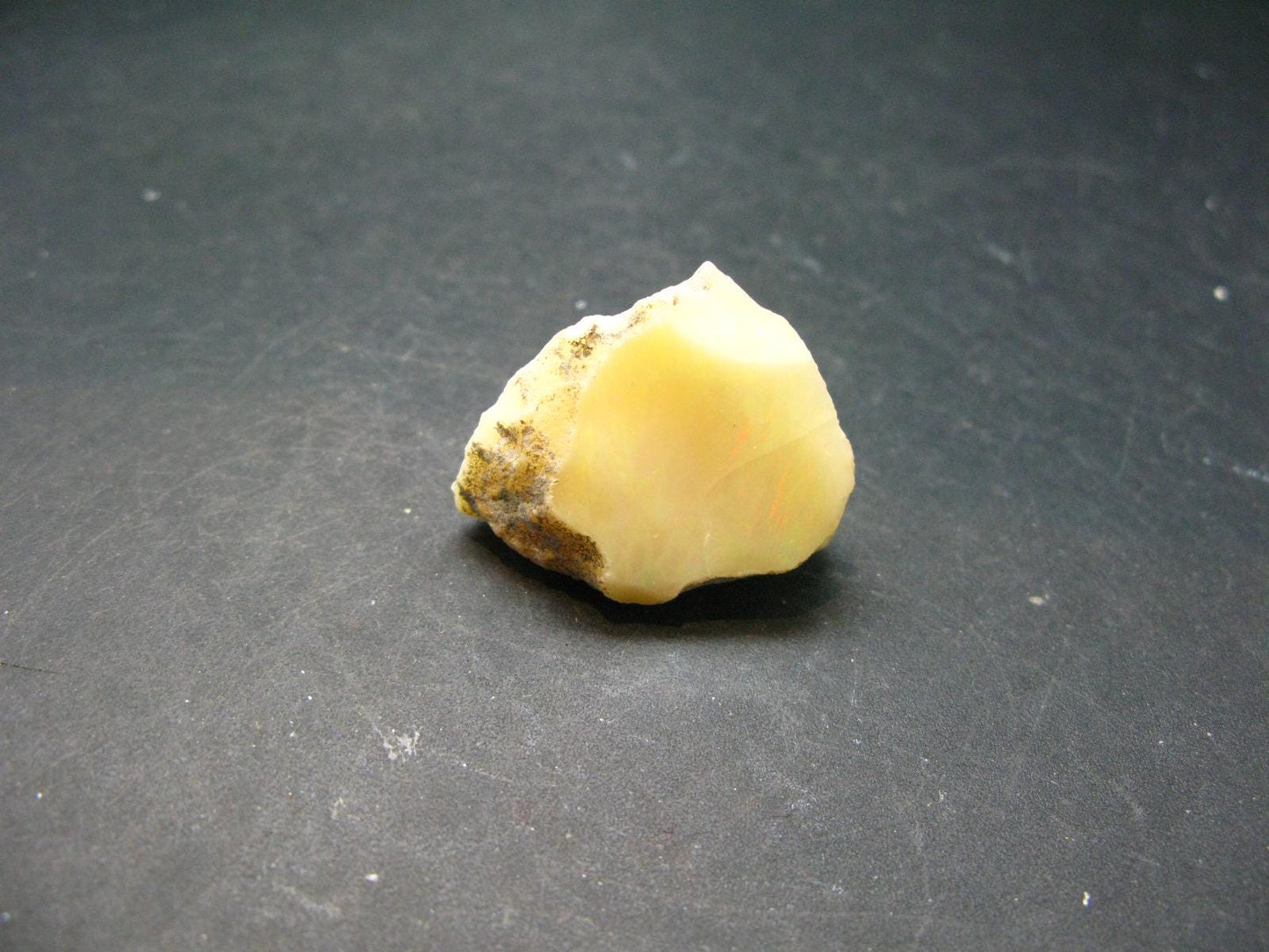 Natural Unpolished Raw Opal With Play of Color from Ethiopia - 1.2" - 9.16 Grams