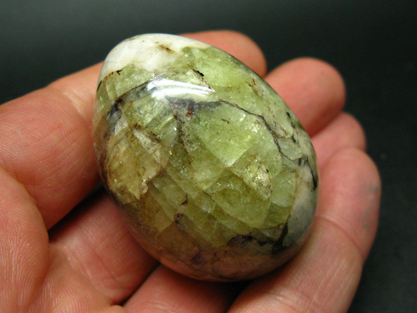 Russian Treasure from the Earth!! Green Apatite Egg from Russia - 1.9"