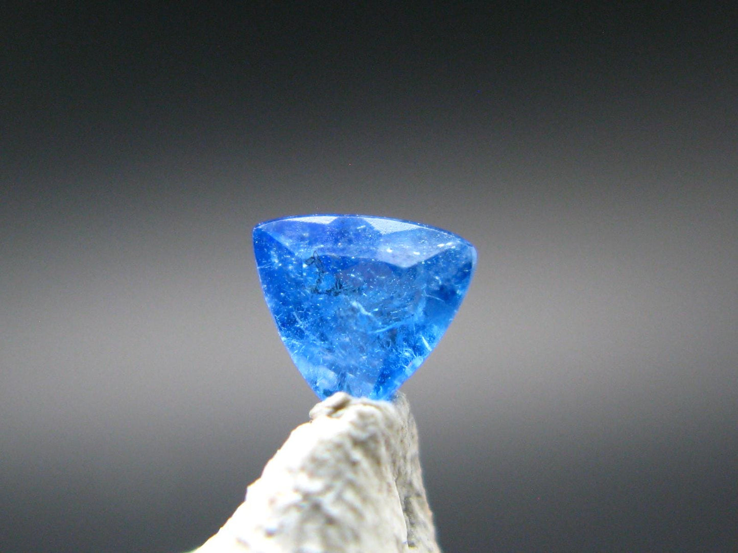 Rare Lazulite Cut Stone from Canada - 0.19 Carats - 5x3mm