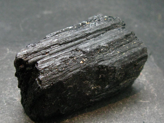Fine Black Tourmaline Schorl Crystal From Brazil - 2.3"