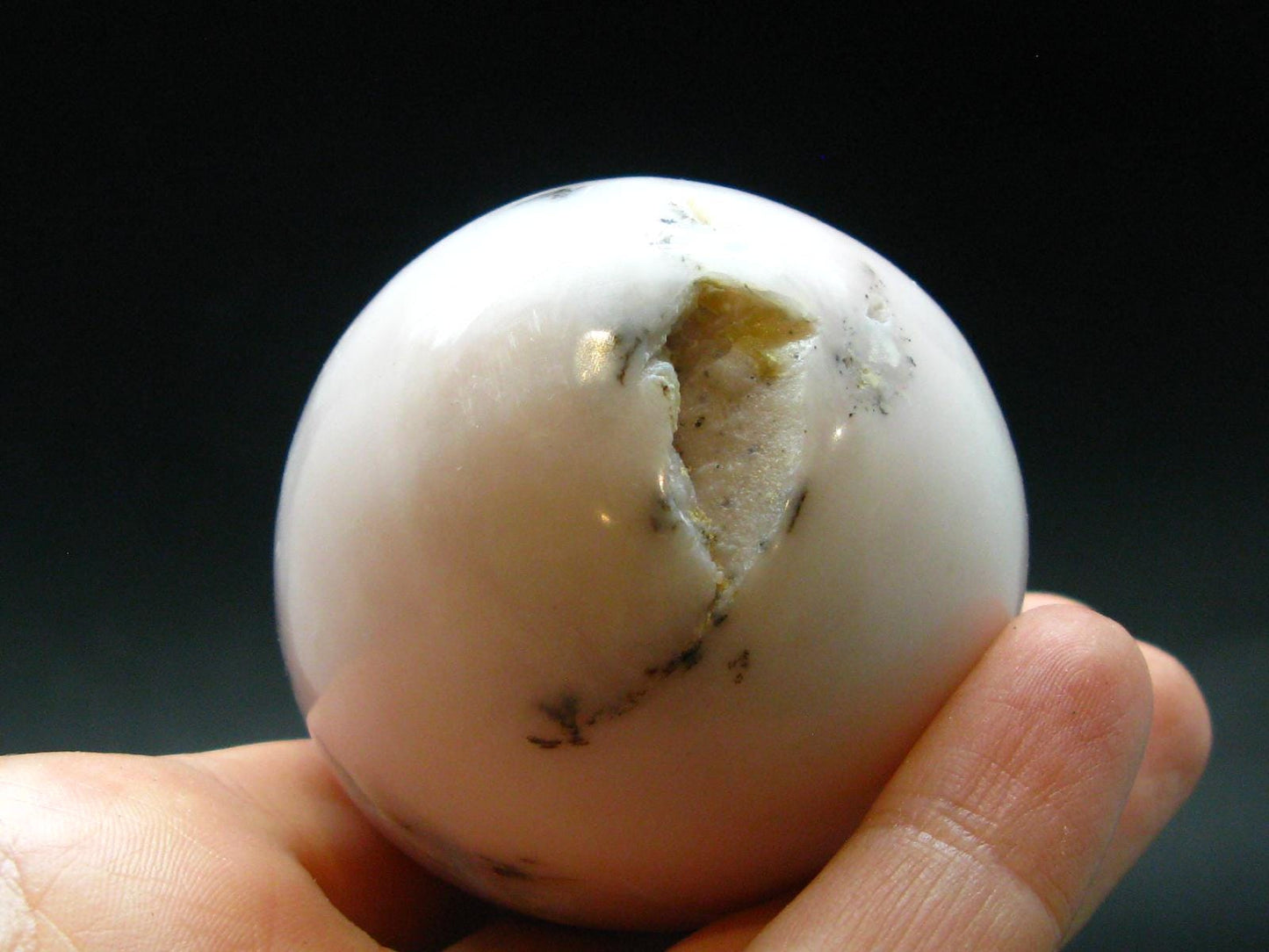 Rare Pink Opal Ball Sphere from Peru - 135.81 Grams - 2.0"