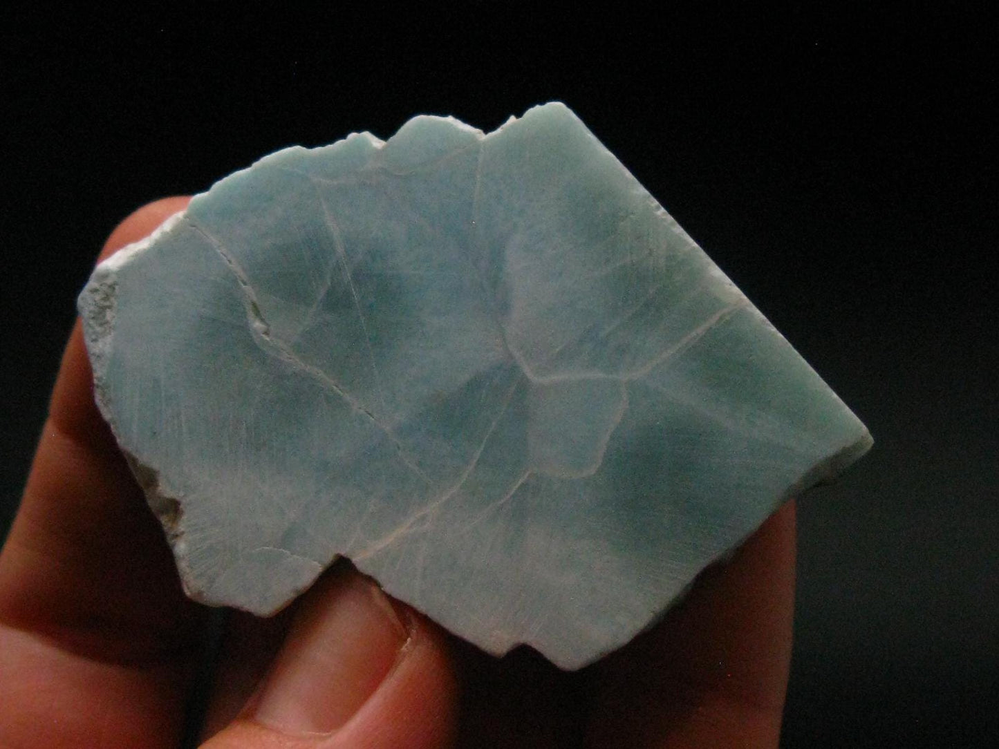 Larimar Polished Slab From Dominican Republic - 2.3"
