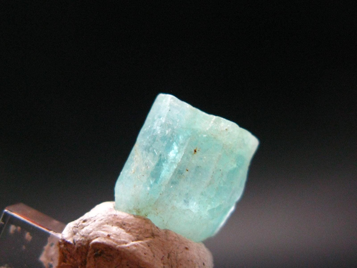 Emerald Vanadium Beryl Crystal From Nigeria - 0.4" -9.35 Carats