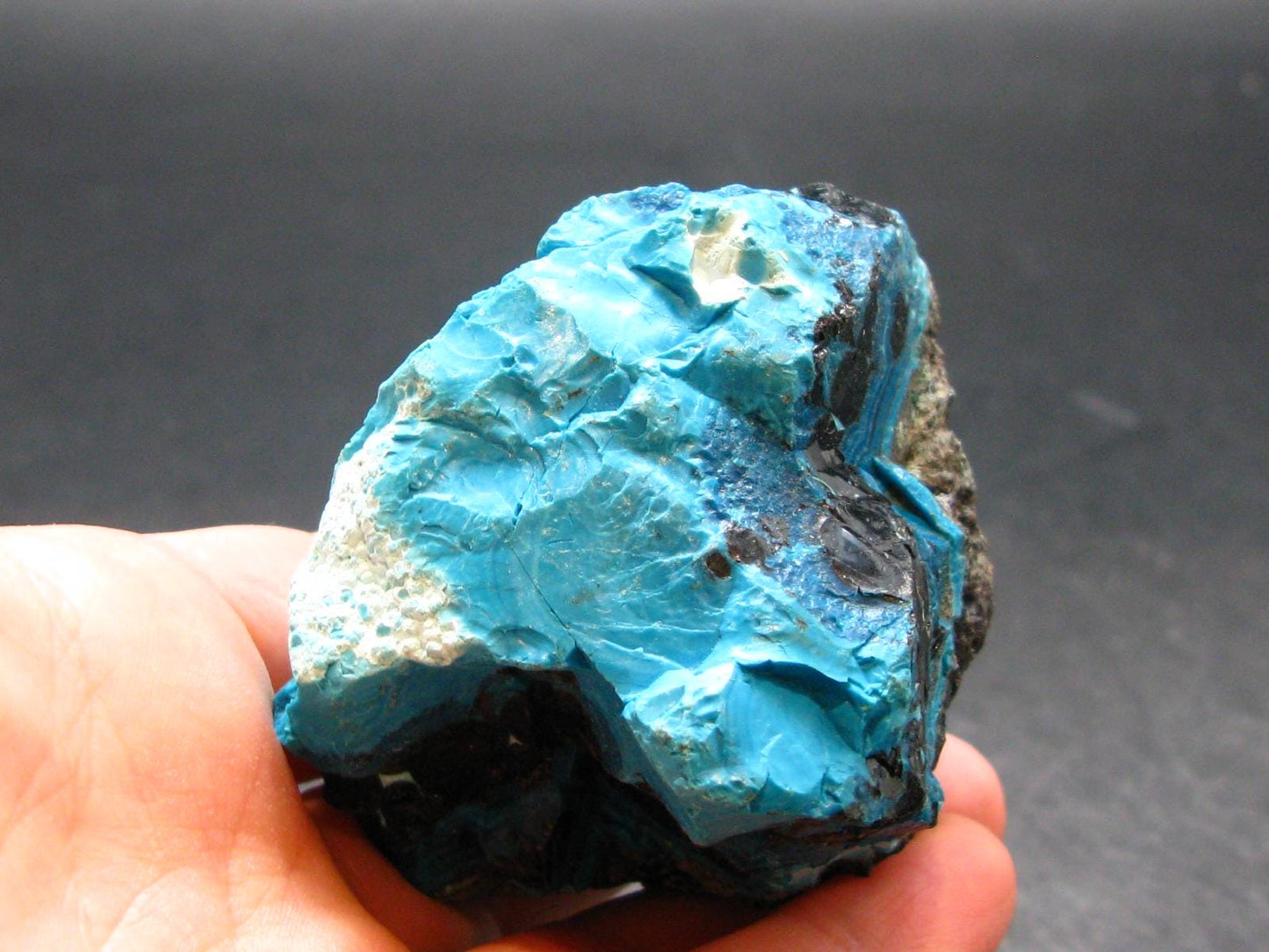 Raw Chrysocola Piece from Peru - 2.5" - 117.89 Grams