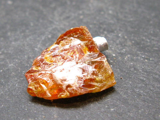 Sphalerite 925 Silver Pendant from Spain - 1.0" - 4.36 Grams