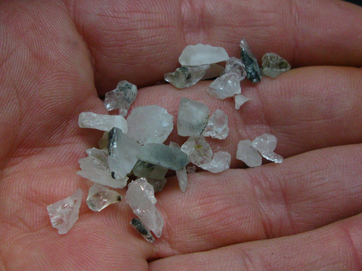 Lot of Phenakite Phenacite Crystals and Offcuts From Russia - 25 Carats