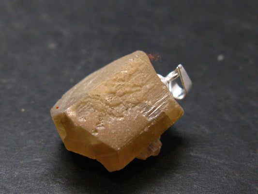 Cerussite Cerusite Crystal Silver Pendant From Morocco - 1.0" - 13.24 Grams
