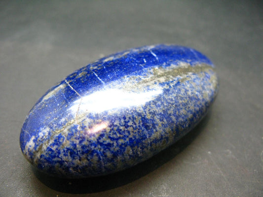Lapis Lazuli Lazurite Tumbled Stone From Afghanistan - 2.7"