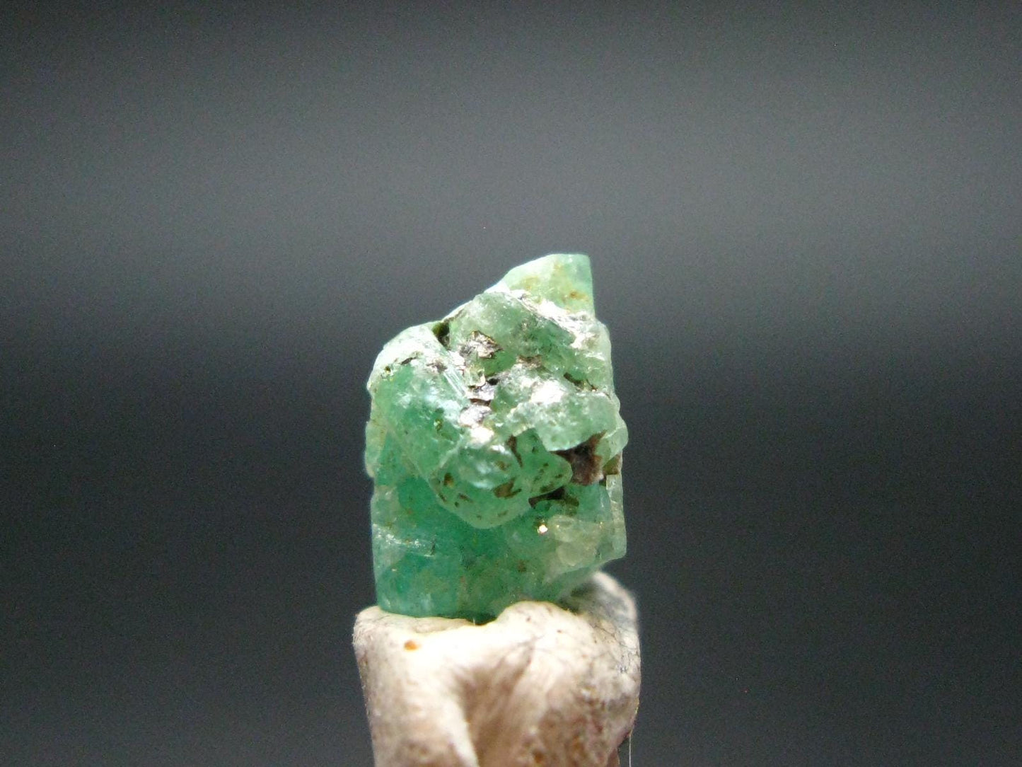 Emerald Beryl Crystal From Colombia - 0.3" - 3.90 Carats