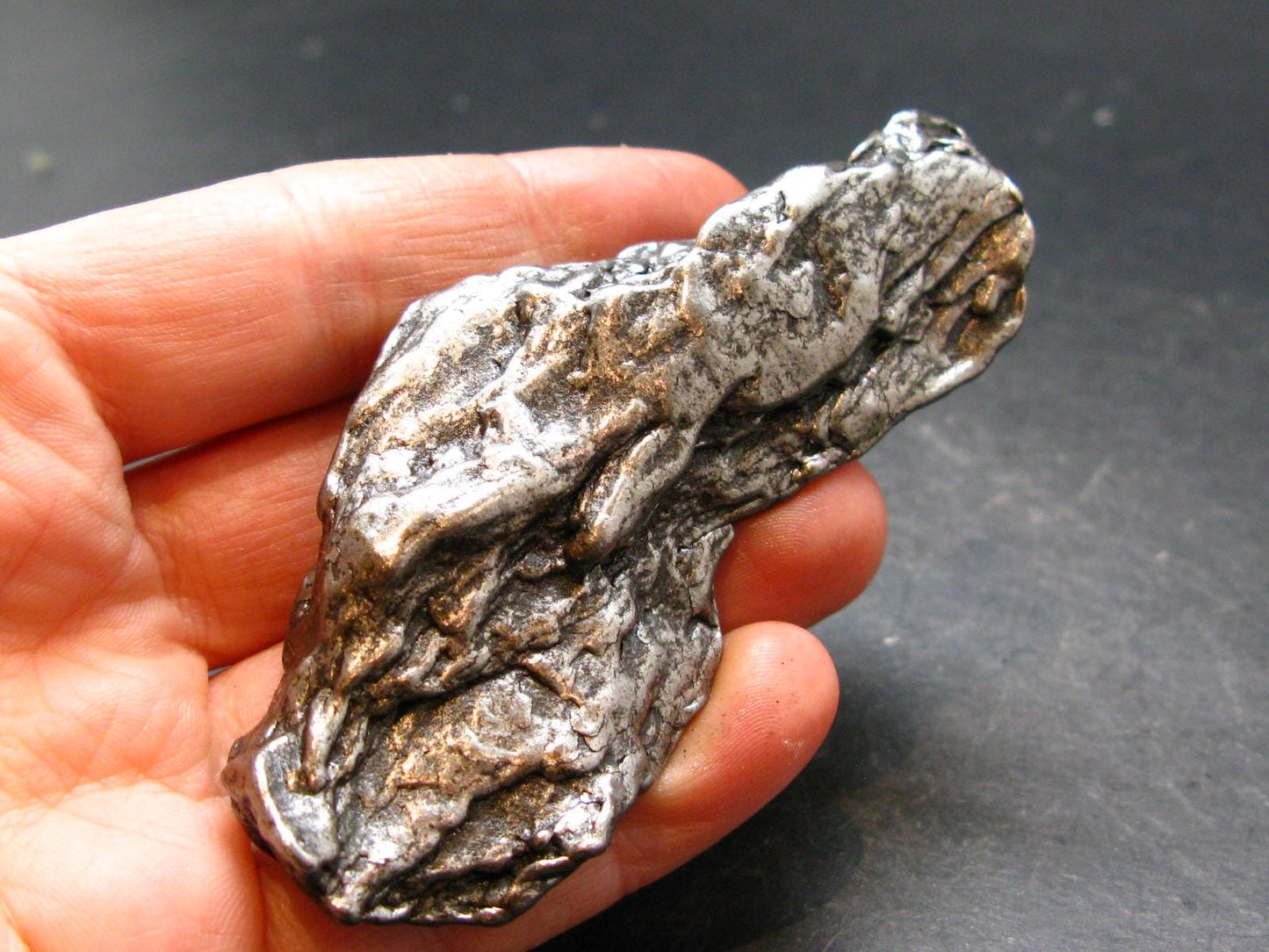 Campo Del Cielo Meteorite from Argentina - 128.51 Grams - 3.2"