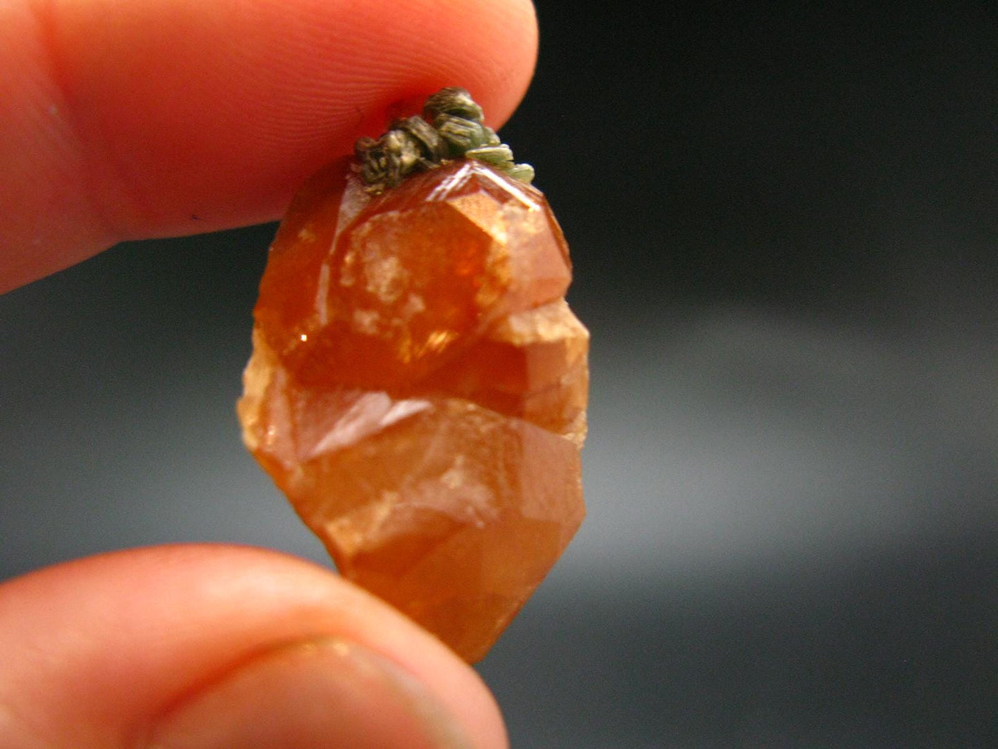 Large Sharp Hessonite Garnet from Pakistan - 1.0" - 26.95 Carats