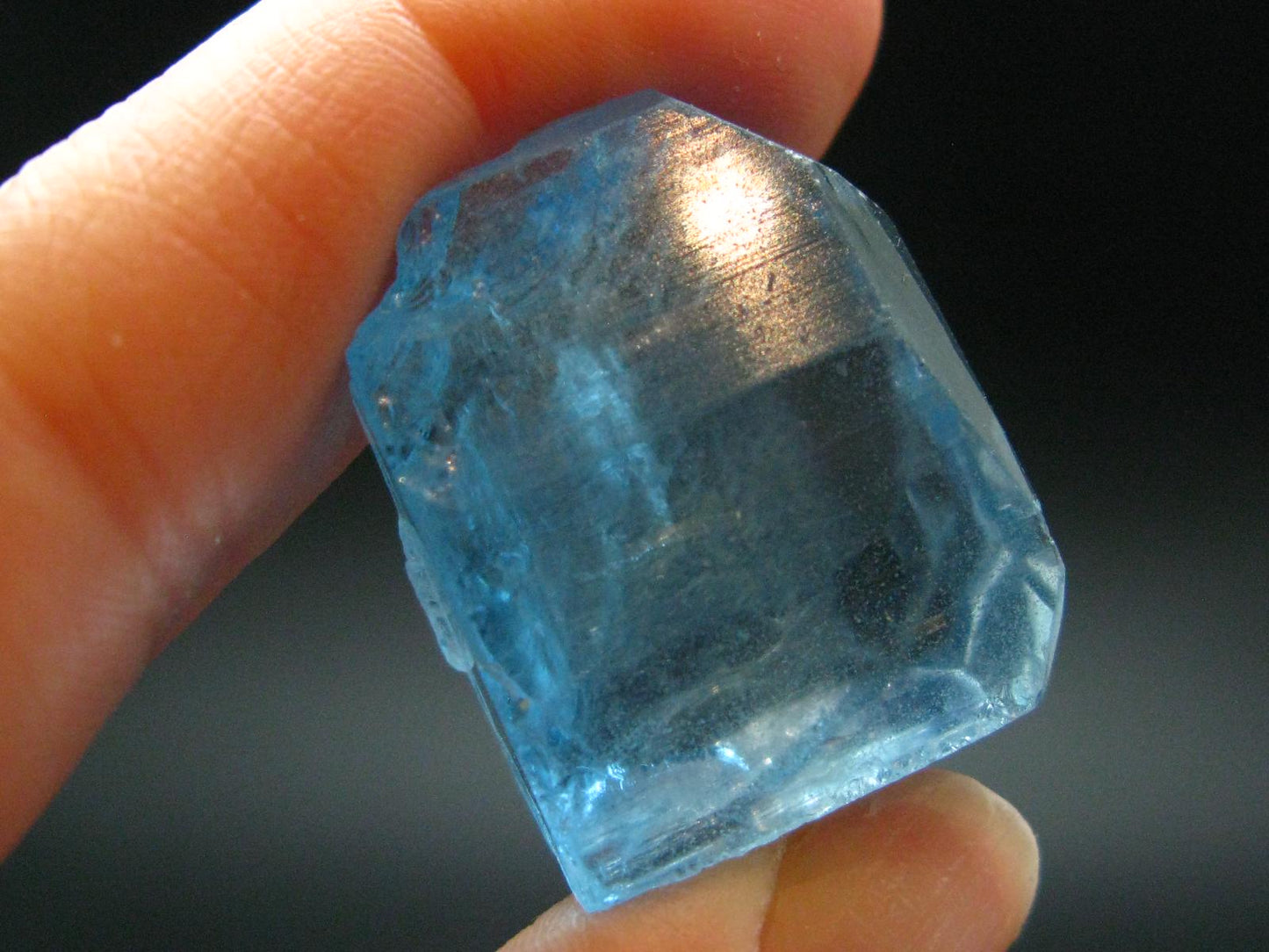 Natural Blue Topaz Crystal From Russia - 1.0" - 95.55 Carats