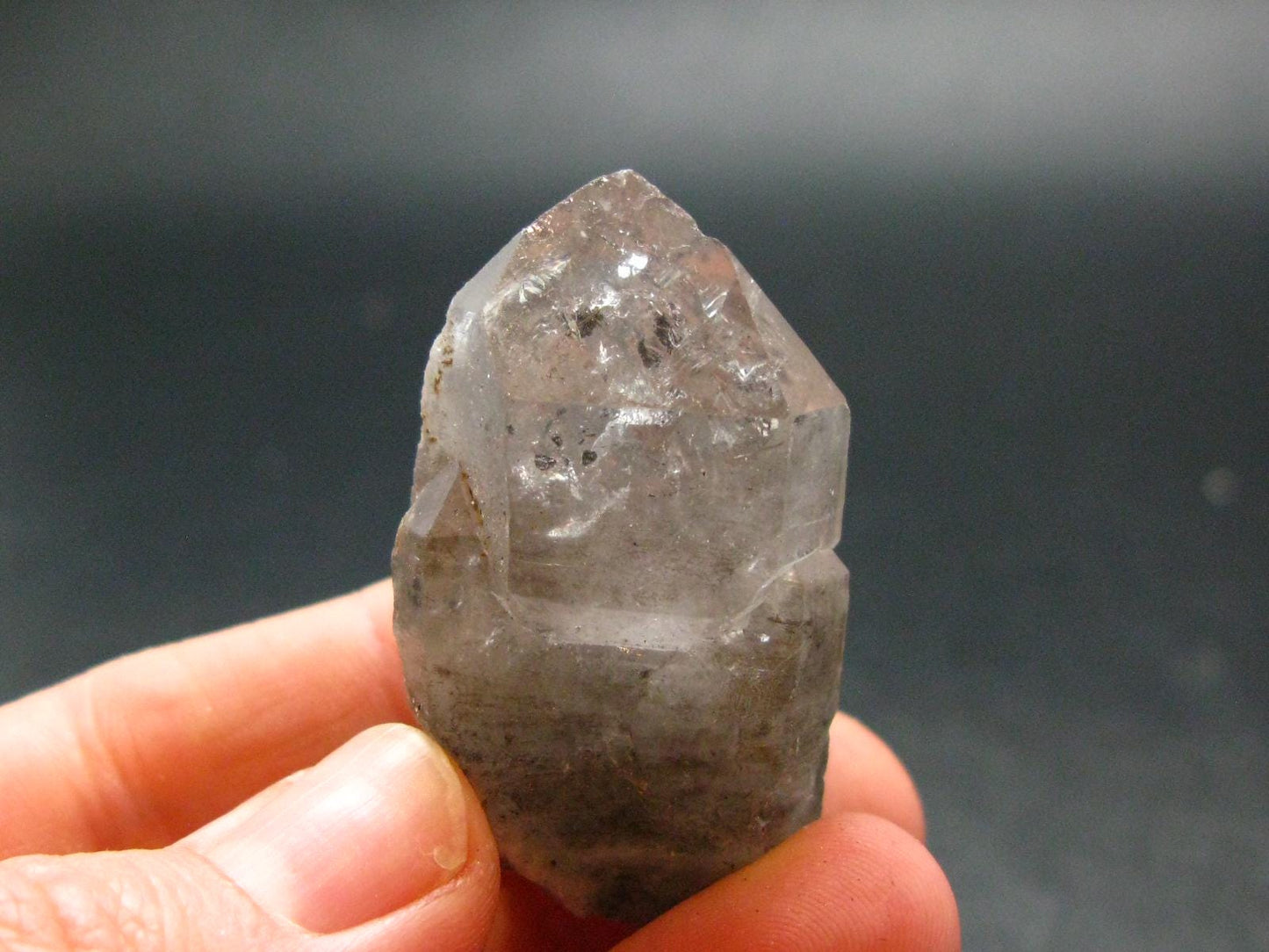 Nice Tibetan Black Quartz Crystal from Tibet - 1.6" - 25.78 Grams