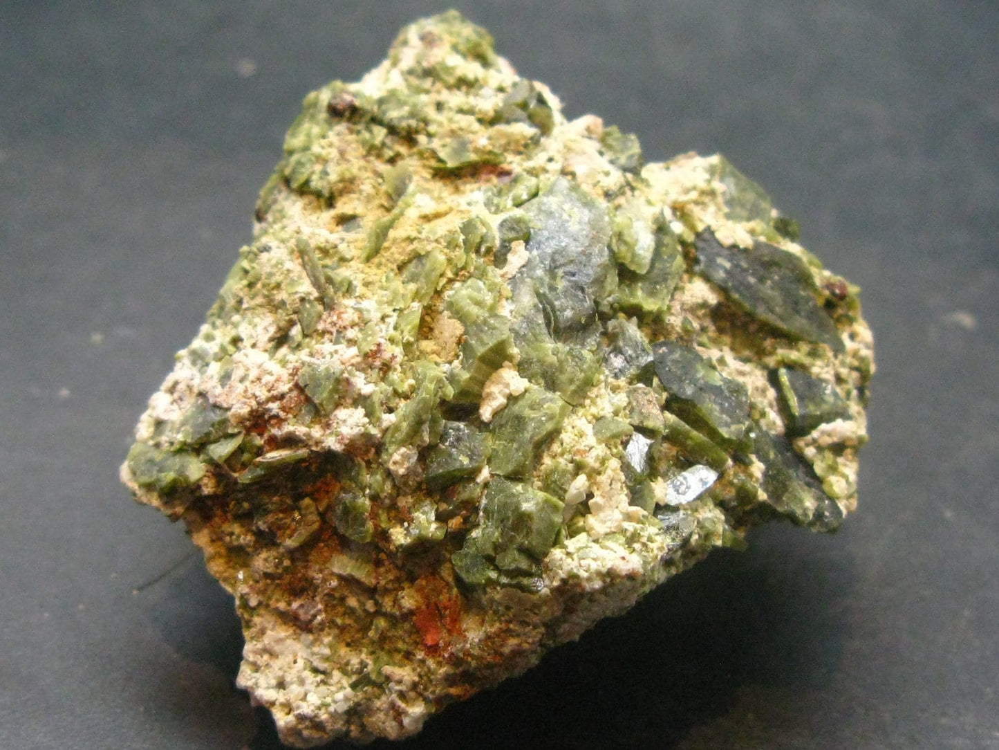 Nice Rare Epidote Cluster From Peru - 1.9"