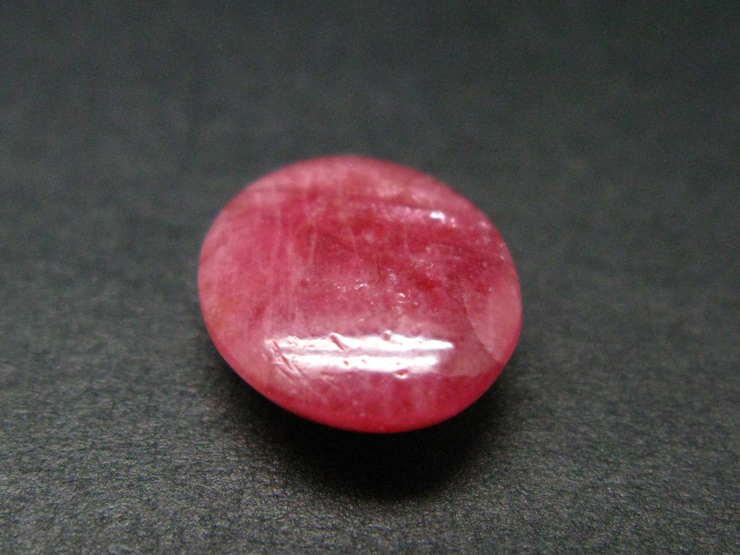 Extremely Rare Gem Rhodonite Cabochon From Brazil - 3.42 Carats