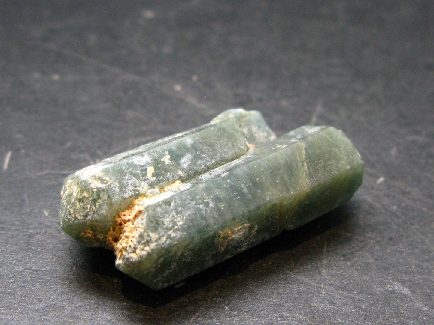 Large Neon Blue Apatite Crystal From Brazil - 1.3" - 10.66 Grams