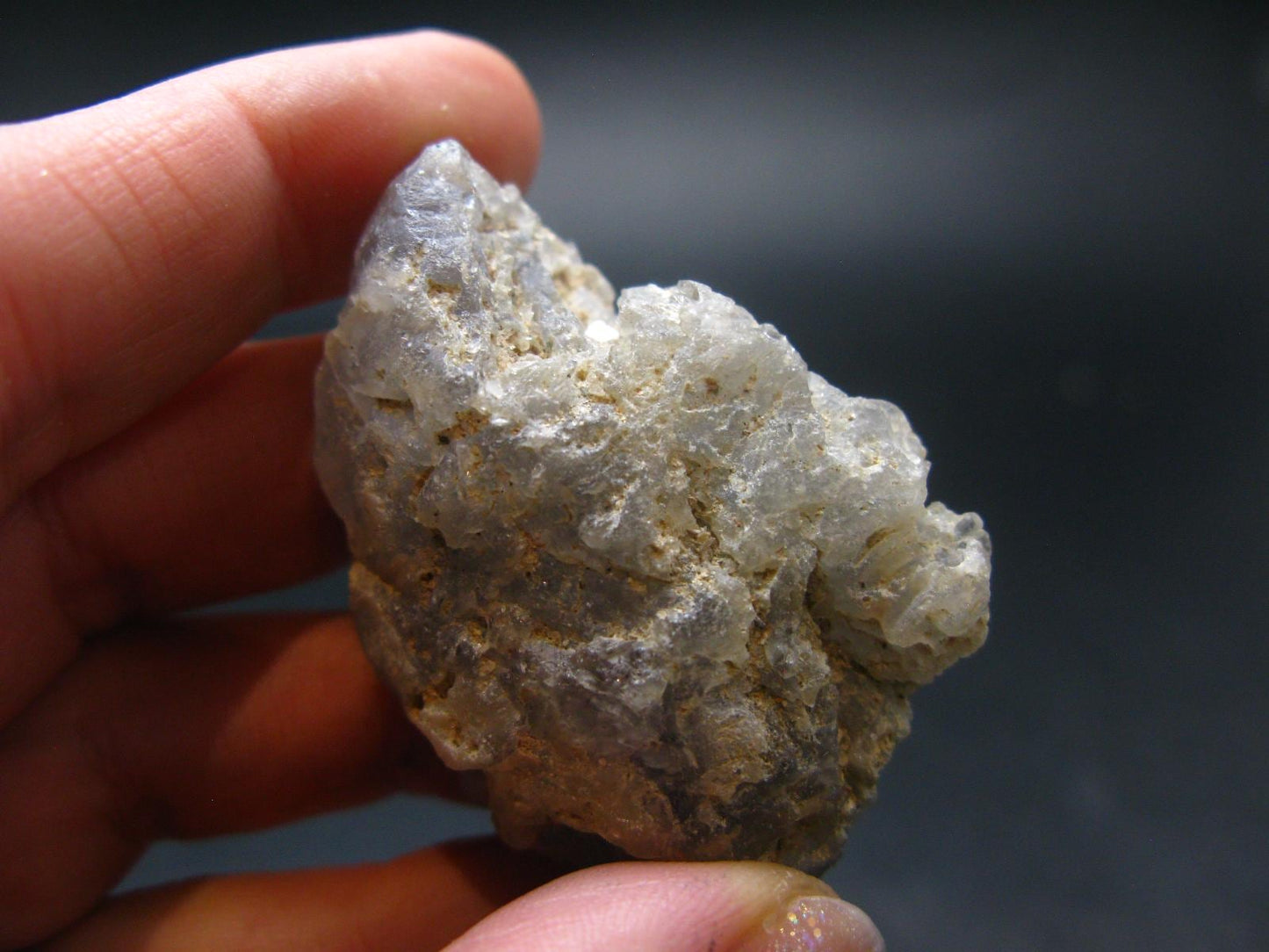Rare Gray Herderite Crystal from Africa - 1.8" - 31.23 Grams