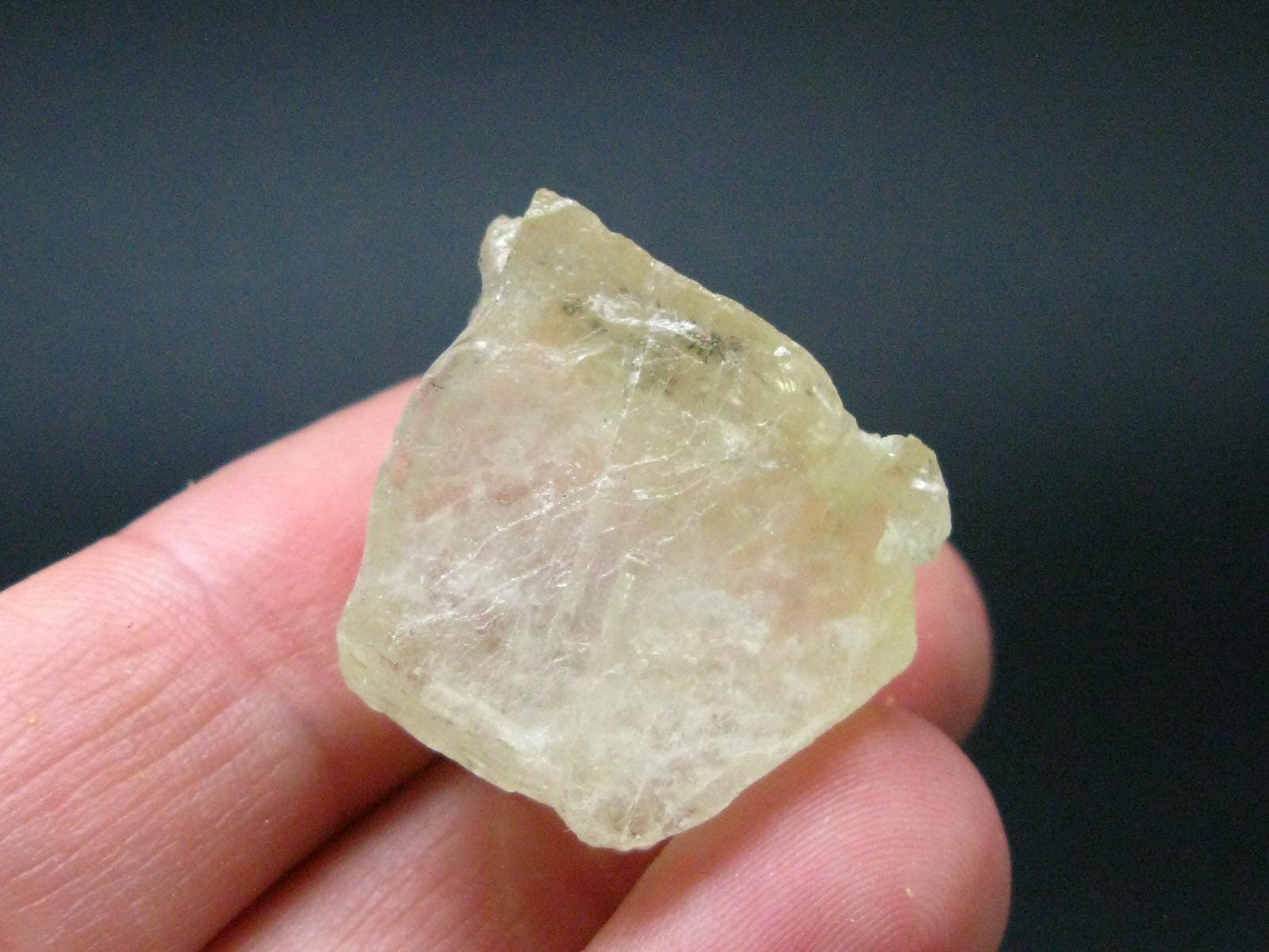 Amblygonite Montebrassite Crystal From Brazil - 8.57 Grams - 0.8"
