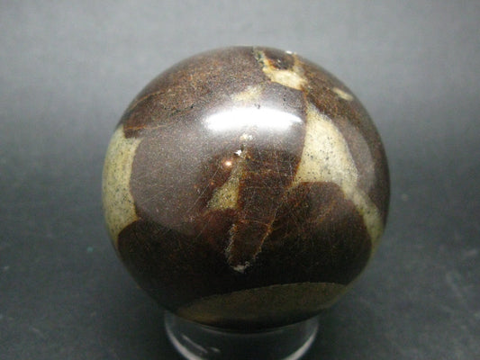 Rare Staurolite crystal in matrix Sphere Ball from Russia - 2.1"