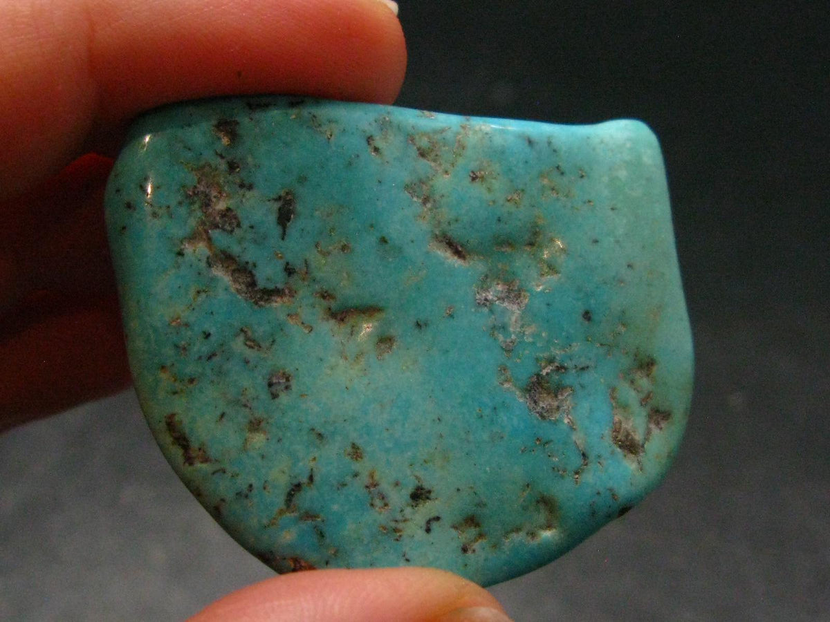 Genuine Tumbled Turquoise from Arizona, USA - 1.6" - 13.24 Grams