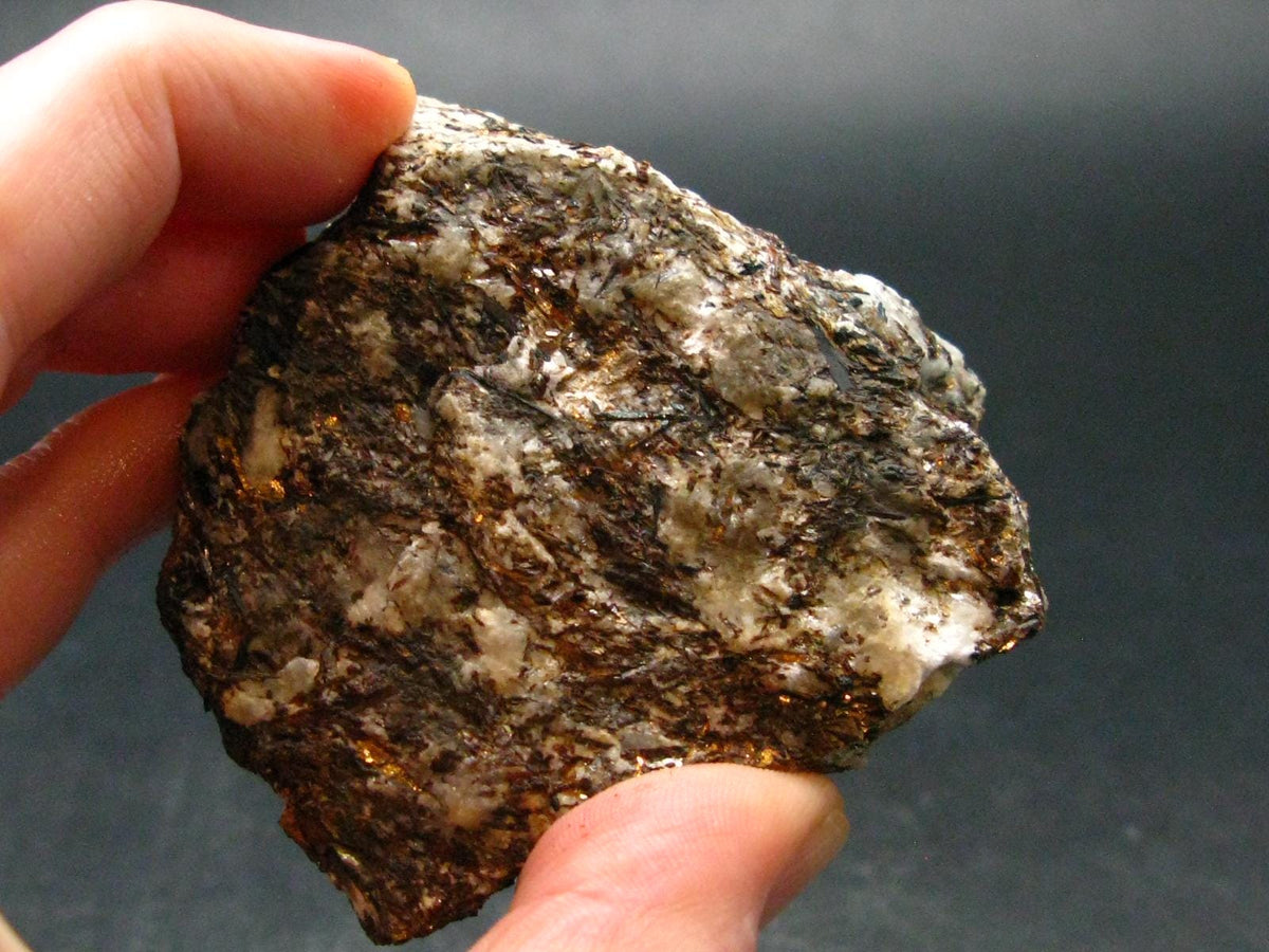 Astrophylite Astrophyllite Cluster From Russia - 2.3" - 134 Grams