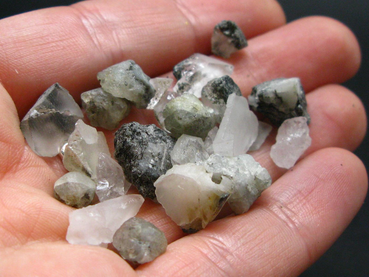 Lot of 25 Phenakite Phenacite Polished Crystals From Brazil - 12.10 Grams