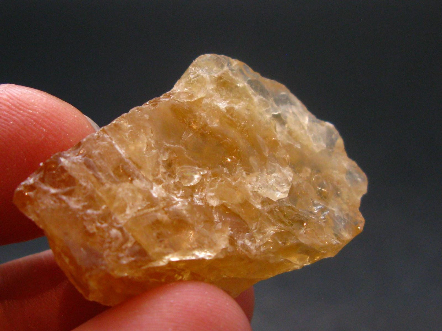 Very Nice Raw Agni Gold Danburite from Tanzania - 1.3" - 8.49 Grams